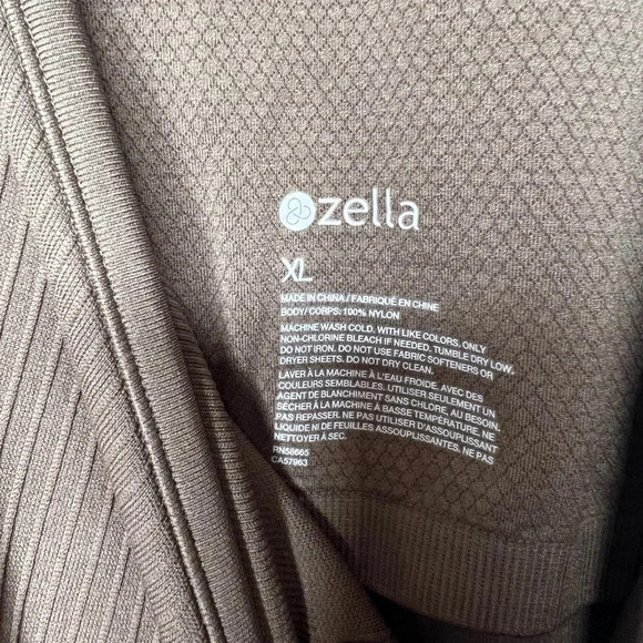 Zella Women's Seamless Racerback Active Tank Top Olive Night Size XL - Picture 7 of 11